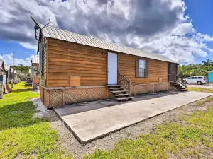 Everglades City Trailer Cabin Boat Slip and Porch!