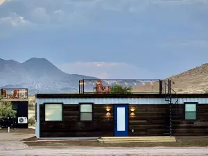 새로운 롱혼 아름다운 컨테이너 홈 - 앨파인에서