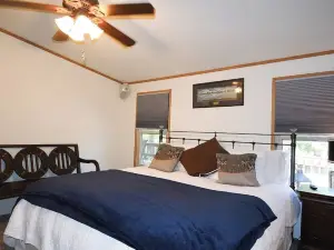 Accommodating up to 12 people w/3 bedrooms, 2 bathrooms & a super-sized firepit.