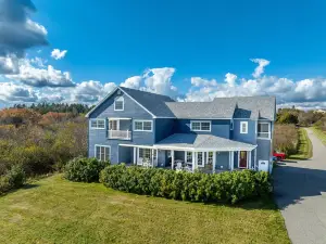 Oceanfront 5-bedroom house on 15 acres with 700 feet of private sandy beachfront