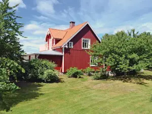 Beautiful Home in Köpmannebro with 4 Bedrooms and Sauna