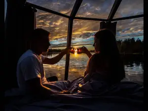 Junior Suite Lake View - Luxury Getaway for 2 - Nature Experience in Sweden