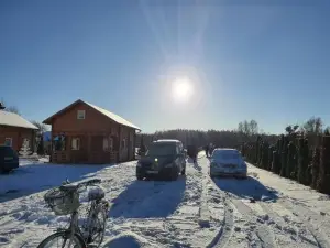 Noclegi "LAS WYPAS" 2 Domki Drewniane całoroczne, Oraz 1 Apartament DLA Dwojga - Wynajem
