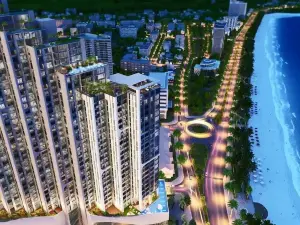 Căn hộ 45 m² 1 phòng ngủ, 1 phòng tắm riêng ở Vĩnh Phước