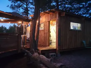 BlueBird Nest 2.0, hot tub! Sibley double bell on huge deck!covered kitchen/bath