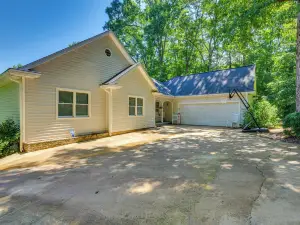 Waterfront Sparta Home w/ Game Room & Fire Pit!
