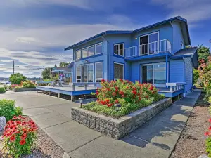 Birch Bay Waterfront Home - Steps to Beach!