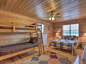 House w/ Dock + Slide Situated on Lake Sinclair!