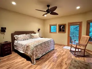 Superb 4-bedroom house on Shagawa Lake with dock, boat lift, and total comfort.