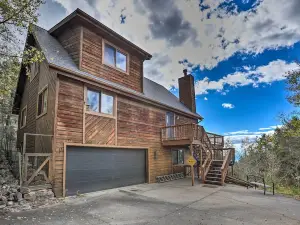 Near Hiking Mtn-View Conifer Cabin with 2 Decks