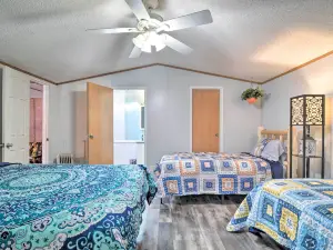 Houghton Lake Area Home w/ Fire Pit & Yard!