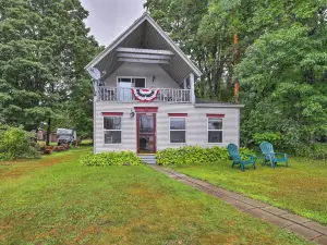 Northville Lakefront Escape w/ Deck: Walk to Lake