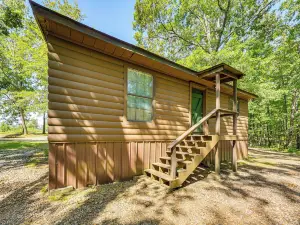 Arkansas Log Cabin Rental Near Lake Greeson!