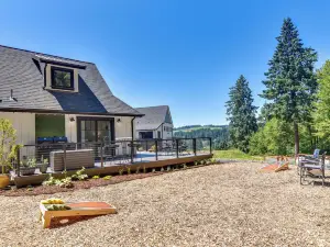 Oregon Wine Country Retreat: Sip & Dine Outside