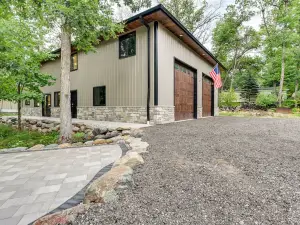 Newly Built West Branch Retreat with Private Patio!