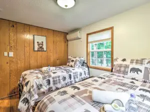 Walk to Wolf Run Lake Cottage with Furnished Deck