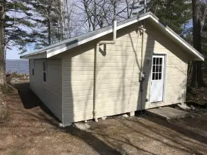 TWO Waterfront Camps on Sebago Lake