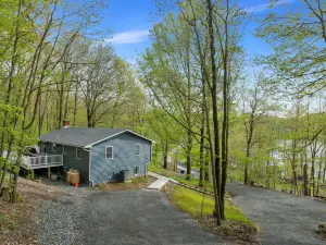 Lakeside Dock and Hot Tub - Stunning Retro Modern Retreat
