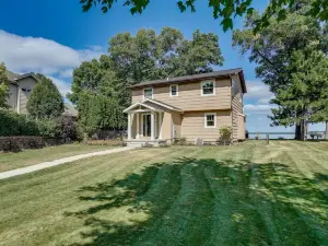 Lakefront Chippewa Falls Haven with Private Deck!