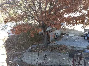 River View From Historic Mill's 2nd Floor. Rustic Timber-frame Construction