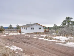 Idyllic Rye Cabin: Deck w/ Mountain Views!