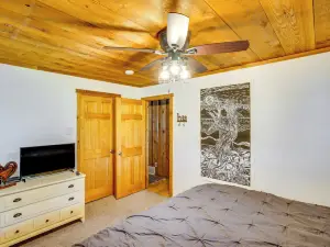 Private Hot Tub Riverfront Escape in Shawano
