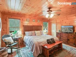 Relaxing Cabin Near Bear Claw Vineyard, Hot Tub, Game Room, Pet Friendly, Sleeps10