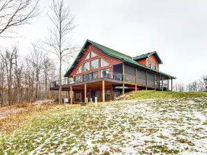 Fish and Swim Lakefront Mora Home on 2 Acres!
