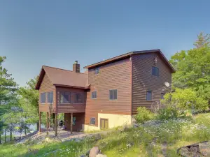 Bright Minong Vacation Rental on Little Sand Lake!