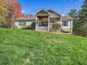 Game Room and Spacious Yard 10-Acre Catskills Home!