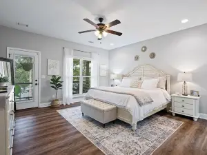 Cozy lakefront home with beautiful views, fire pit & private dock.