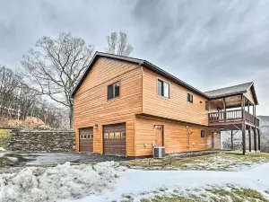 Peaceful Hancock Home w/ Patio, Deck & Grill!