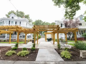 Charming Inn with Outdoor Trellis and Cozy Porch - Inviting Escape