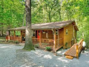 Secluded Murphy Vacation Rental with Private Hot Tub