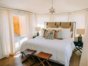 Dreamcatcher Safari Tent at Wahwahtaysee Resort on the San Marcos River