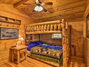 Cozy Anchors Away Cabin Hideaway w/ Fire Pit!