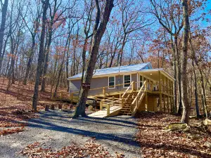 Charming Cabin with Fire Pit and Hammock - Tranquil Mountain Retreat