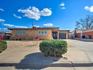 Modern El Paso Home w/ Backyard & Fire Pit!