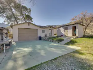 Lake and Mountain Views Cozy California Stay