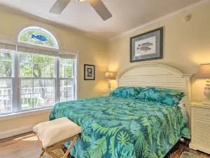 Elevated Home w/ Fire Pit + Dock on Suwannee River