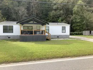 Center of Buffalo Mountain Devil Anse and Rockhouse  Hatfield & McCoy Trailheads