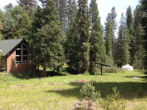 Yurt in Secluded Setting Near Mt Shasta/McCloud, CA