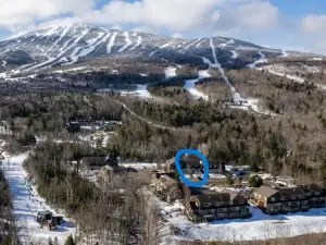 High End 3 bed 3 bath ski in/out condo with private hot tub on the back deck!