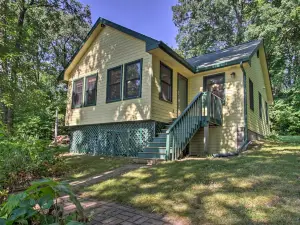 Waterfront Leech Lake Cabin w/ Dock, Fire Pit