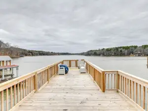 甲板和加斯頓湖通道：寵物友好度假屋