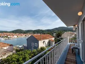 Nice Apartment in Vela Luka with Wifi and 2 Bedrooms