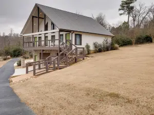 Shared Boat Dock Lake Guntersville Hideaway!