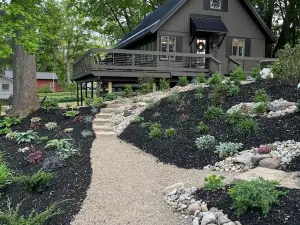 Edgewater Escape…Cozy waterfront cottage nestled in the center of Edinboro!