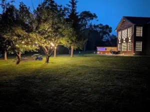 New Modern Lakefront Cabin on West Rush Lake