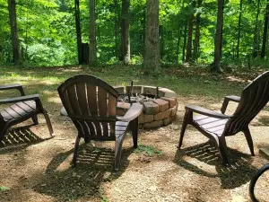 Enjoy a Hot Tub and a peaceful Cabin out in the country at High Ridge Cabins.